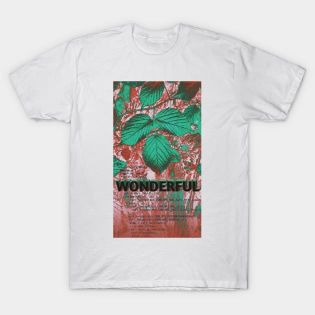 Scripted nature vintage T-Shirt by Cybertrunk